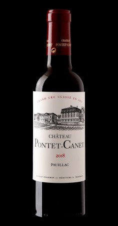 Château Pontet Canet 2018 in 375ml