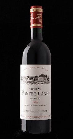 Château Pontet Canet 1989