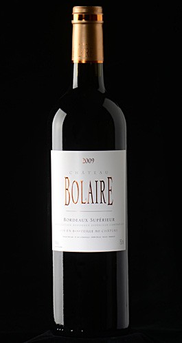 Château Bolaire 2011 AOC Bordeaux Superieur differenzbesteuert