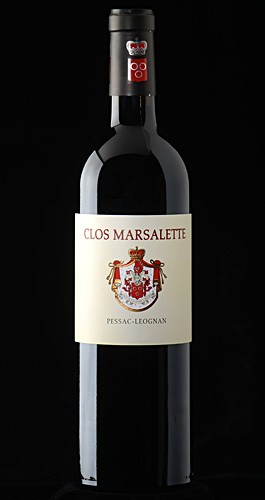 Clos Marsalette 2010 AOC Pessac Leognan 0,375L
