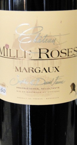 Château Mille Roses 2008 AOC Margaux