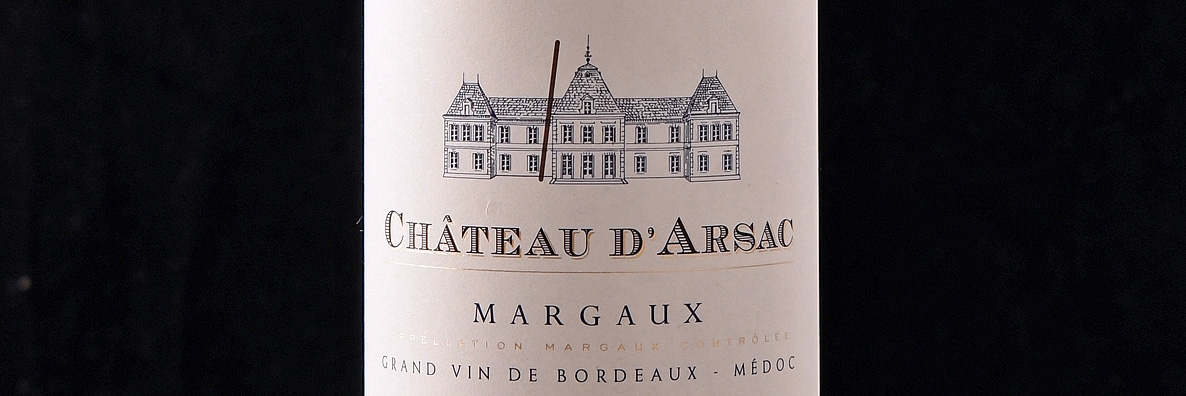 Etikett Château d'Arsac