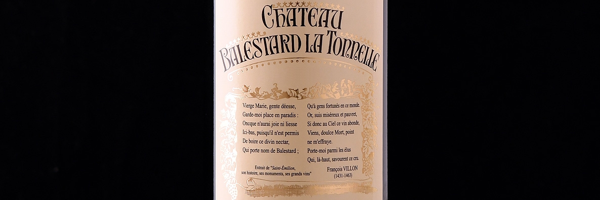Etikett Château Balestard La Tonnelle