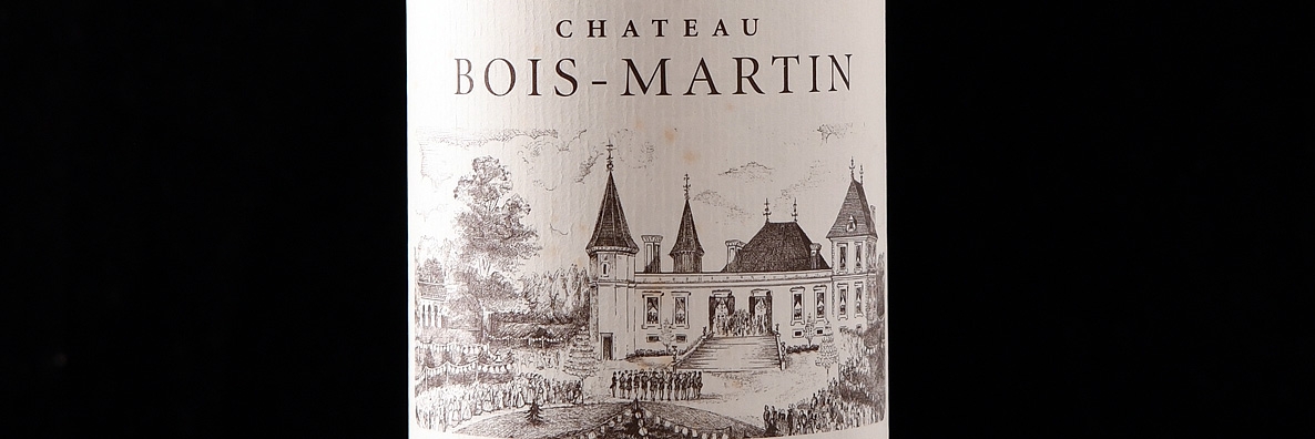 Etikett Château Bois Martin