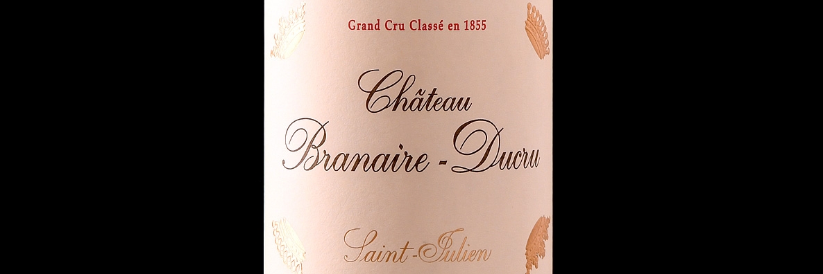 Etikett Château Branaire Ducru
