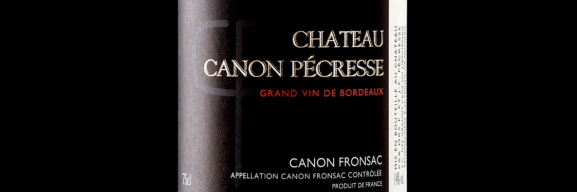 Etikett Château Canon Pecresse
