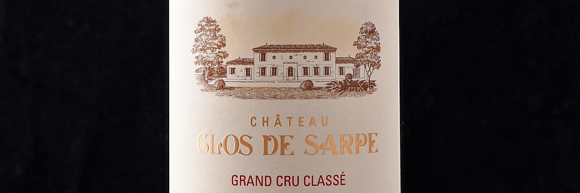 Etikett Clos de Sarpe