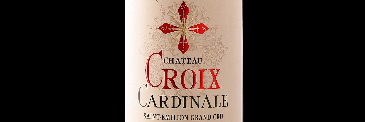 Etikett Château Croix Cardinale