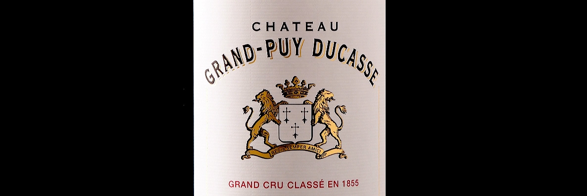 Etikett Château Grand Puy Ducasse