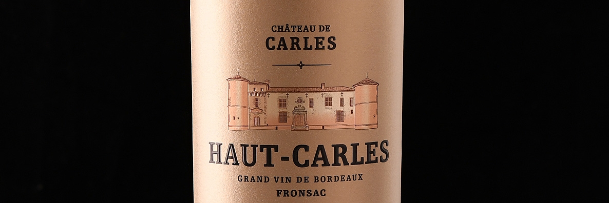 Etikett Château de Carles
