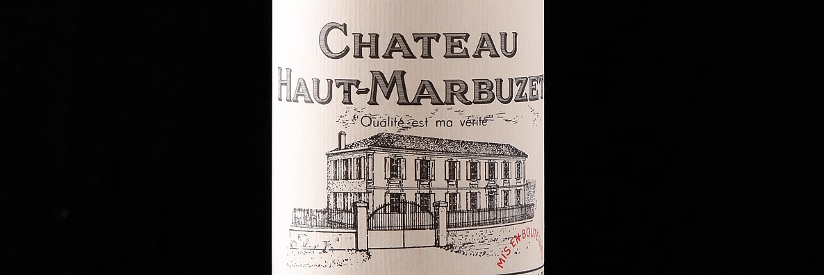 Etikett Château Haut Marbuzet