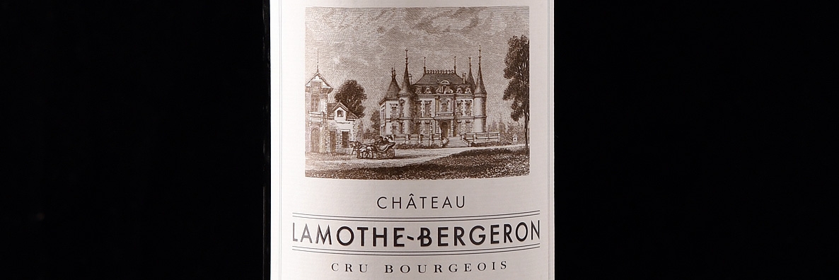 Etikett Château Lamothe Bergeron