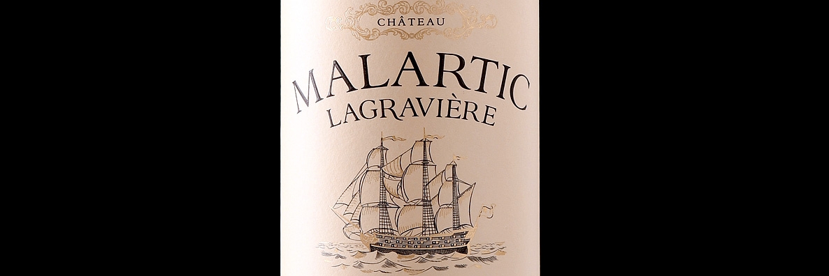 Etikett Château Malartic Lagravière
