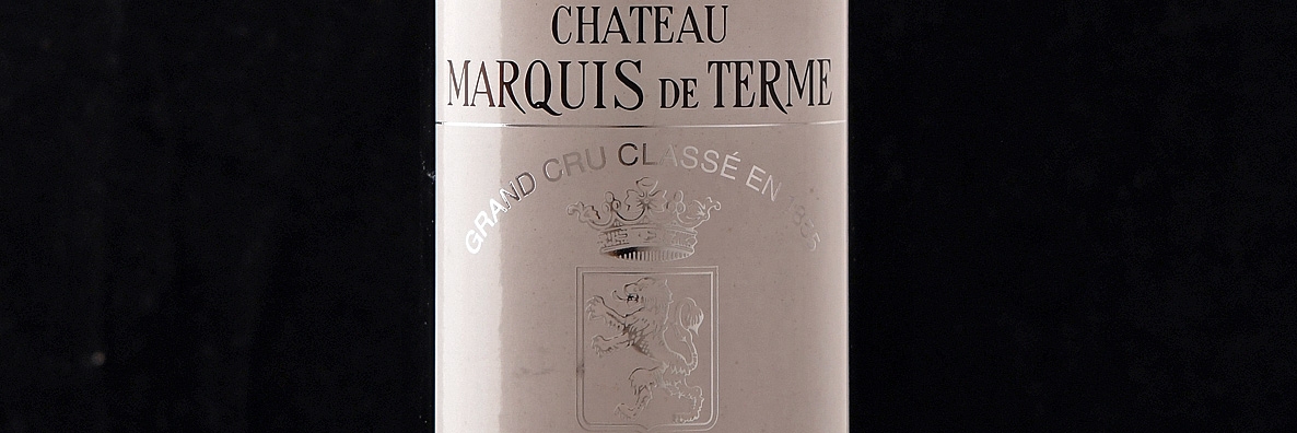 Etikett Château Marquis de Terme