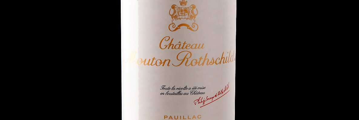 Etikett Château Mouton Rothschild