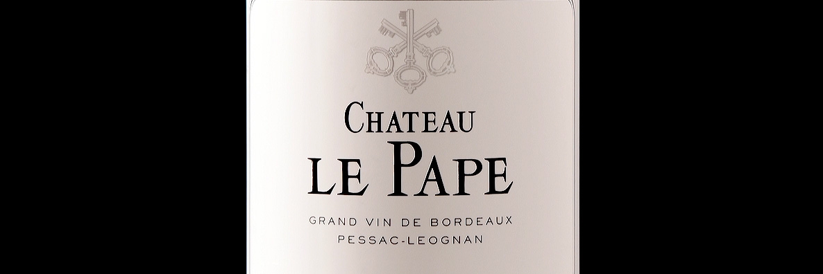Etikett Château Le Pape