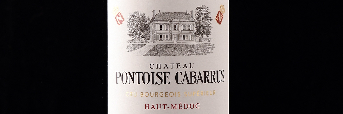 Etikett Château Pontoise Cabarrus