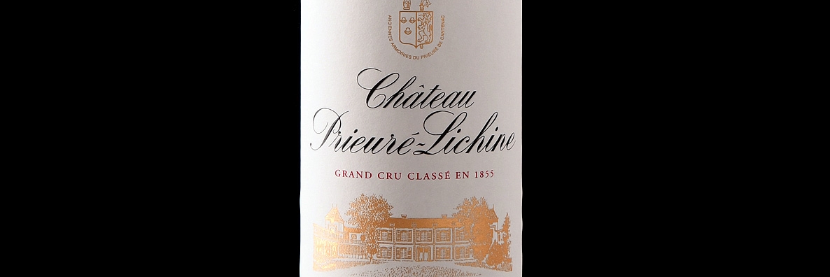 Etikett Château Prieuré Lichine