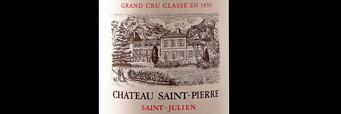 Etikett Château Saint Pierre