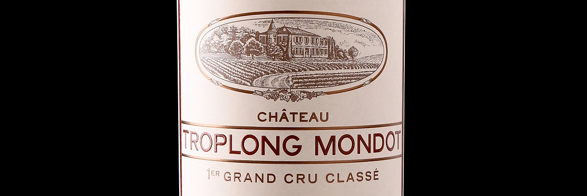 Etikett Château Troplong Mondot