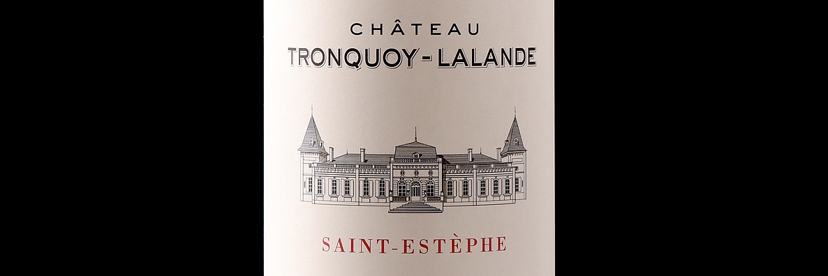 Etikett Château Tronquoy Lalande