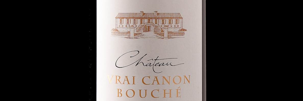 Etikett Château Vrai Canon Bouché