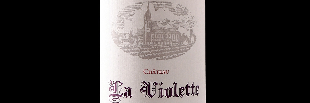 Etikett Château La Violette