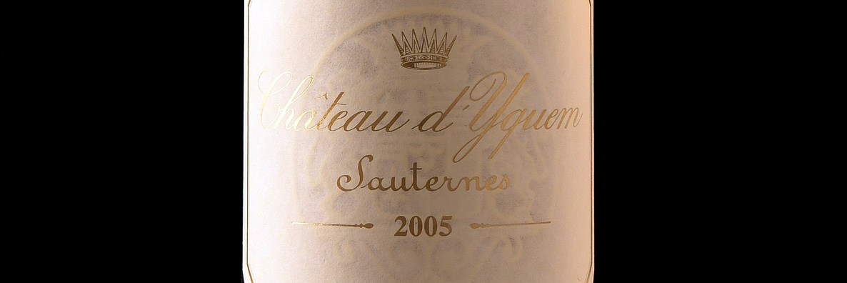 Etikett Château d'Yquem